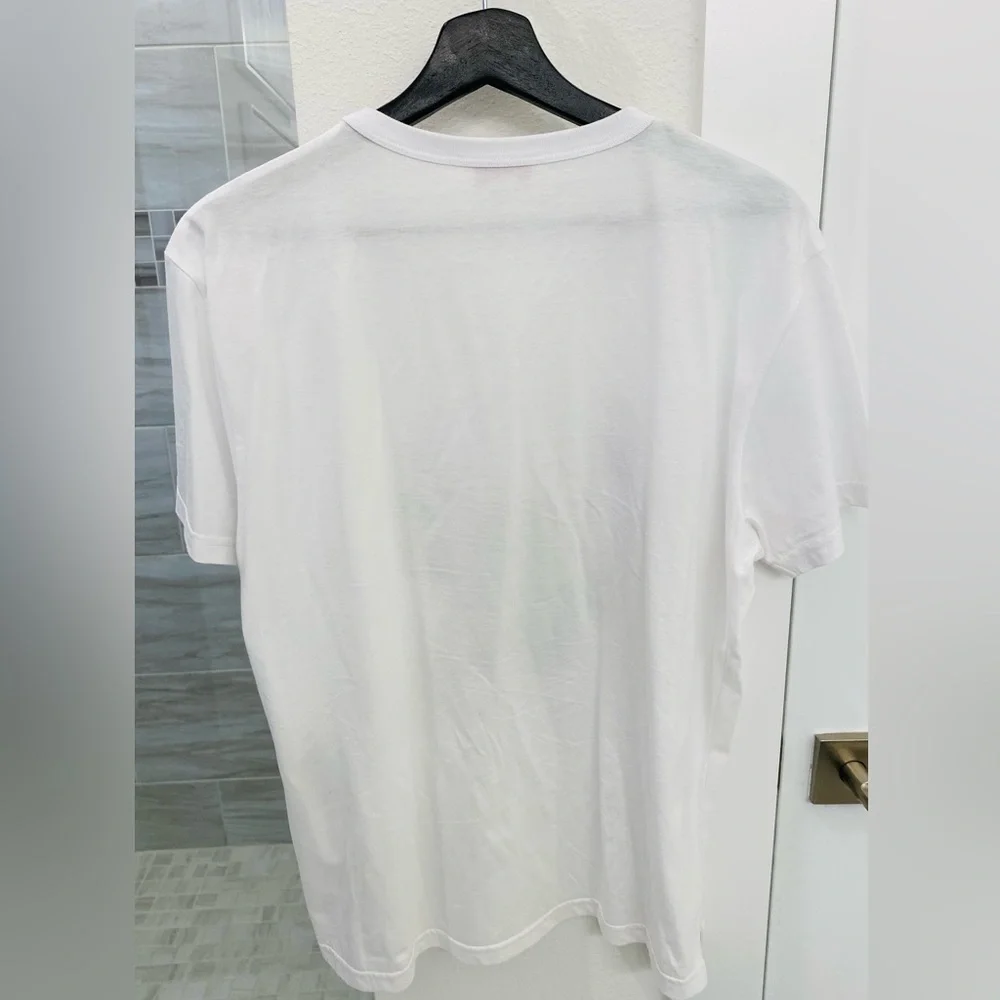 Alexander McQueen White Skull Printed Graphic T-Shirt - Picture 3 of 4